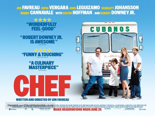 Chef - British Movie Poster