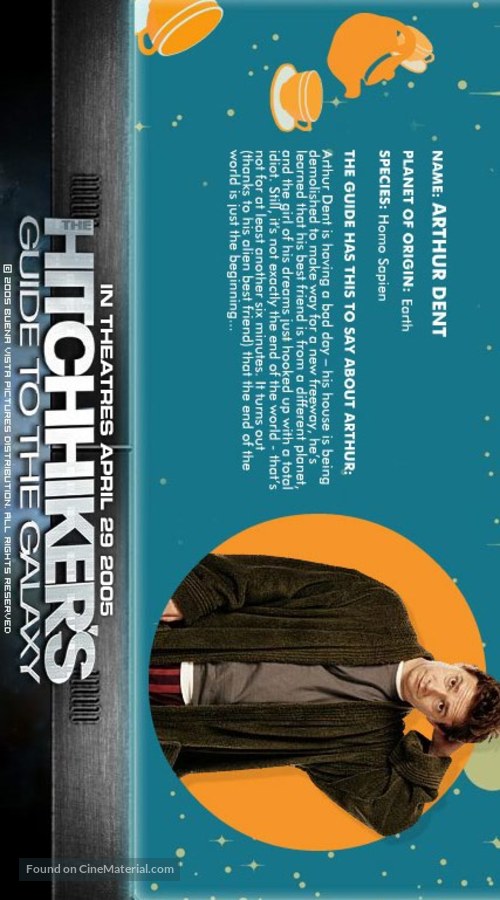 The Hitchhiker&#039;s Guide to the Galaxy - poster