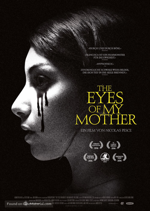 The Eyes of My Mother - German Movie Poster