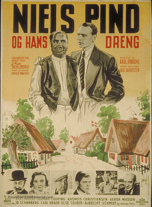 Niels Pind og hans dreng - Danish Movie Poster
