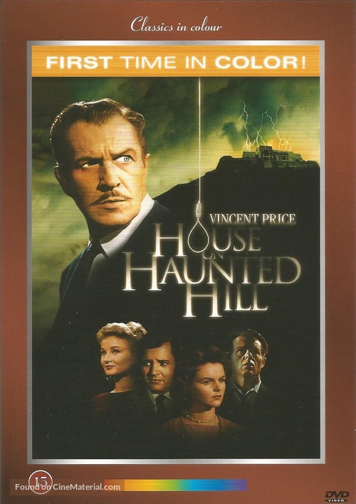 House on Haunted Hill - Finnish Movie Cover