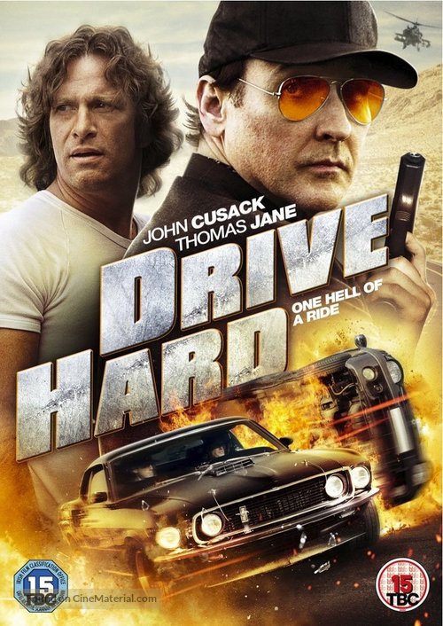 Drive Hard - British DVD movie cover