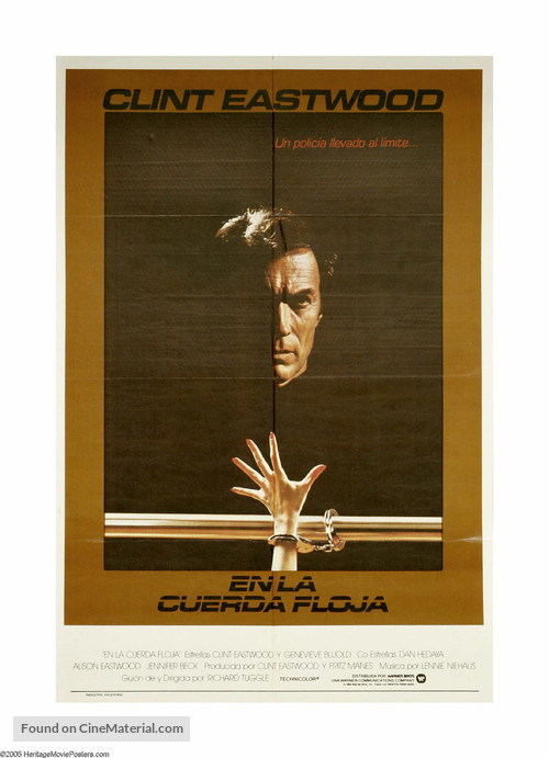 Tightrope - Argentinian Movie Poster