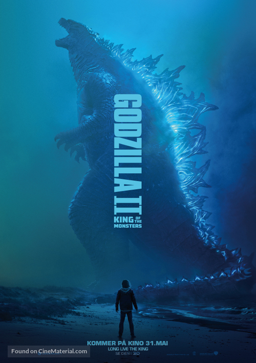 Godzilla: King of the Monsters - Norwegian Movie Poster