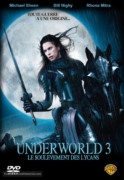 Underworld: Rise of the Lycans - French Movie Cover