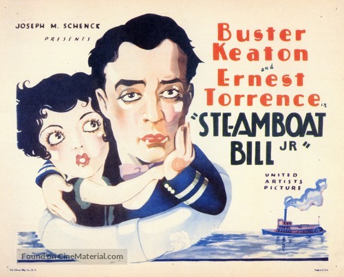 Steamboat Bill, Jr. - Movie Poster