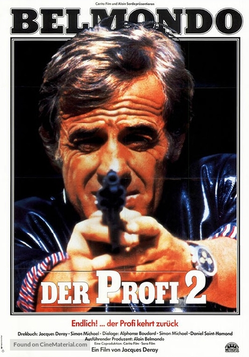Le solitaire - German Movie Poster