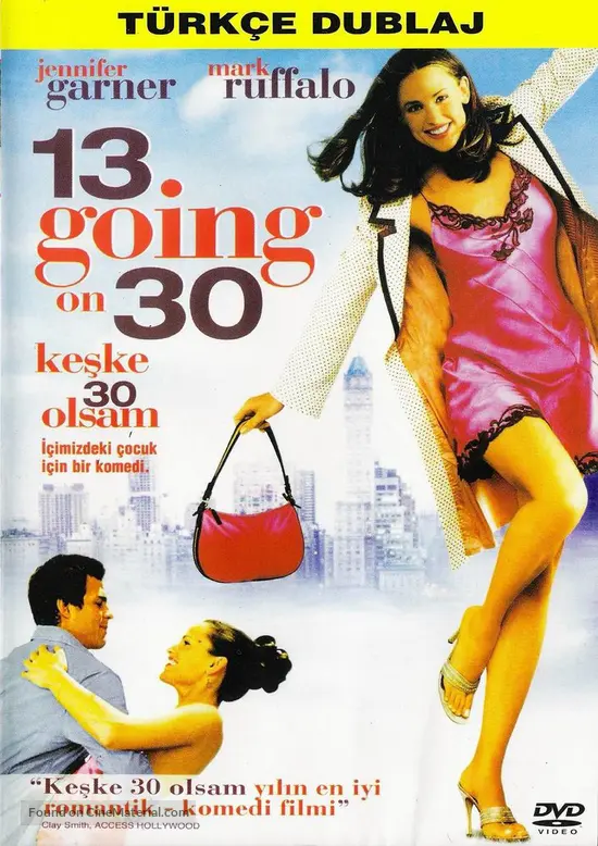 13 Going On 30 - Turkish DVD movie cover