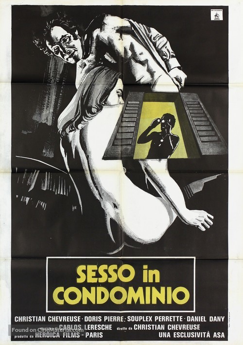 Les petits dessous des grands ensembles - Italian Movie Poster