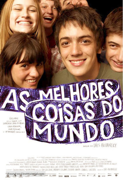 As Melhores Coisas do Mundo - Brazilian Movie Poster
