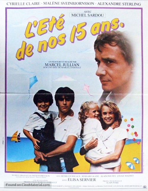 L&#039;&eacute;t&eacute; de nos quinze ans - French Movie Poster