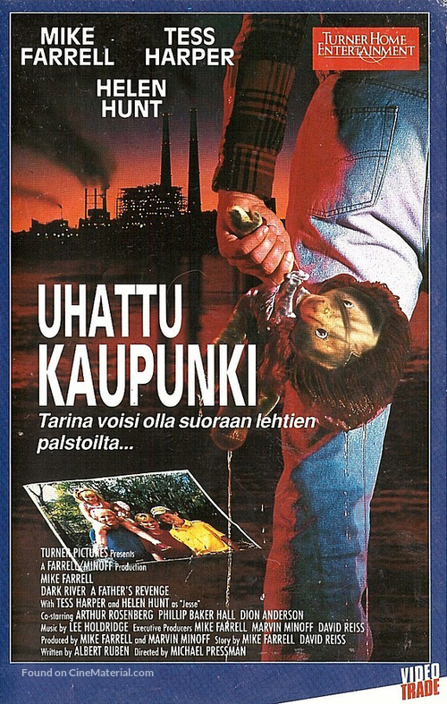 Incident at Dark River - Finnish VHS movie cover