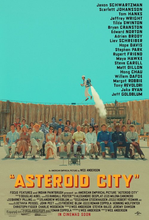 Asteroid City - British Movie Poster