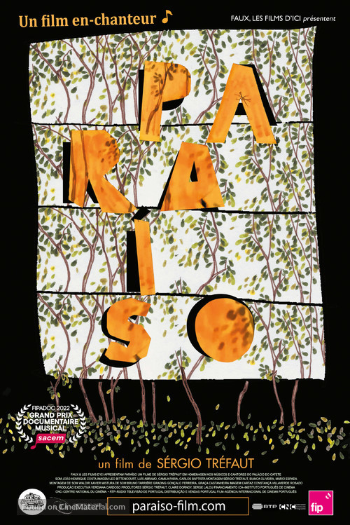 Para&iacute;so - French Movie Poster