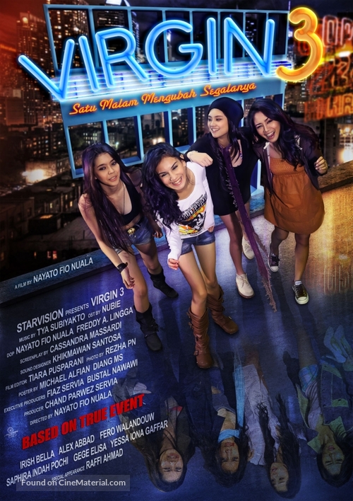 Virgin 3: Satu malam mengubah segalanya - Indonesian Movie Poster