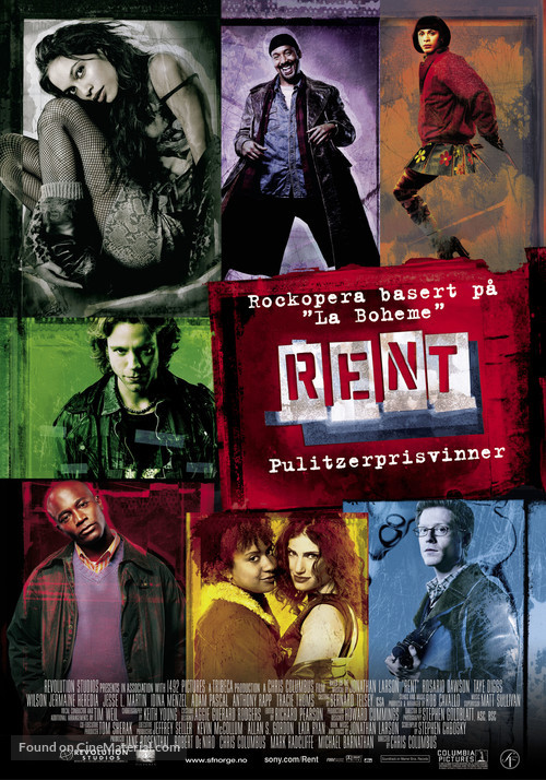 Rent - Norwegian poster