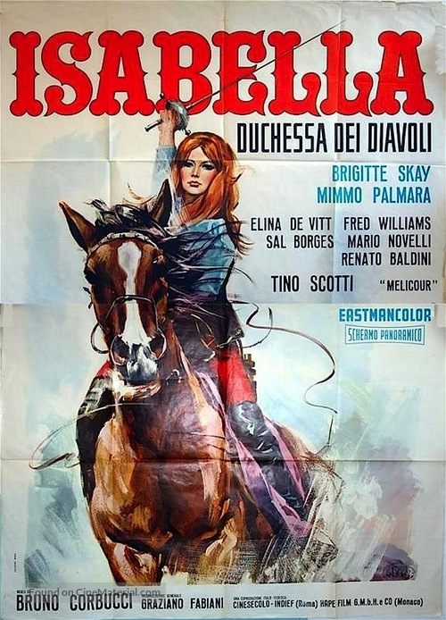 Isabella, duchessa dei diavoli - Italian Movie Poster