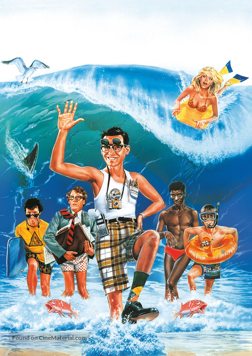 Revenge of the Nerds II: Nerds in Paradise - Key art