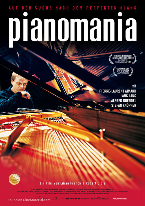 Pianomania - Austrian Movie Poster