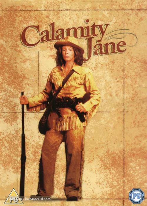 Calamity Jane - British DVD movie cover