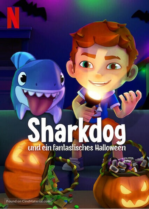 Sharkdog&#039;s Fintastic Halloween - German Movie Poster