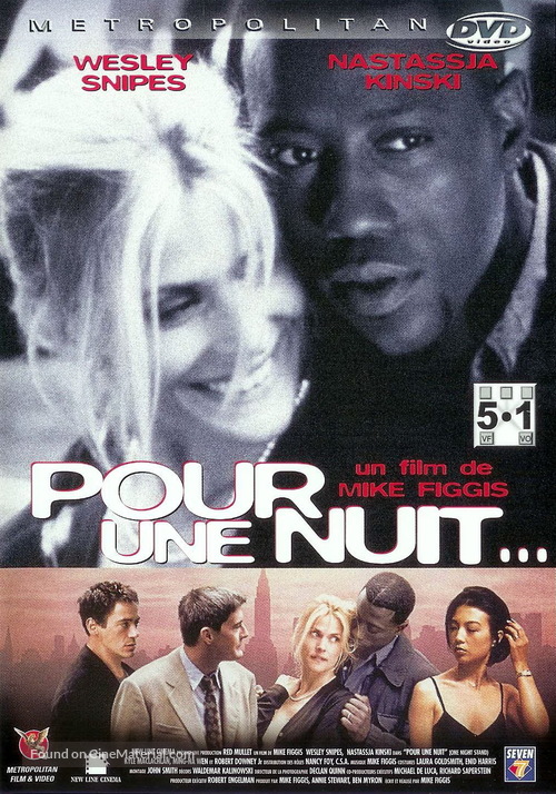 One Night Stand - French DVD movie cover