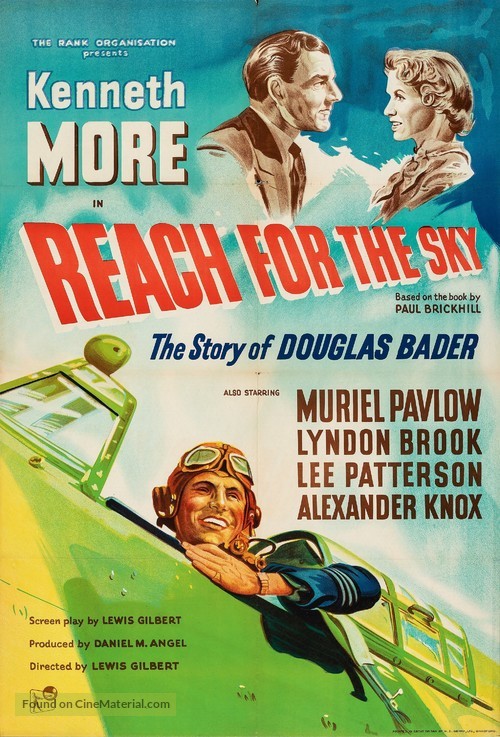 Reach for the Sky - British Movie Poster