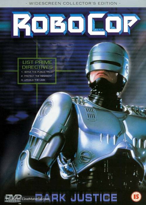 &quot;Robocop: Prime Directives&quot; - British DVD movie cover