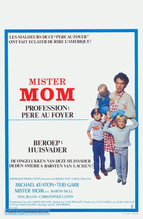 Mr. Mom - Belgian Movie Poster