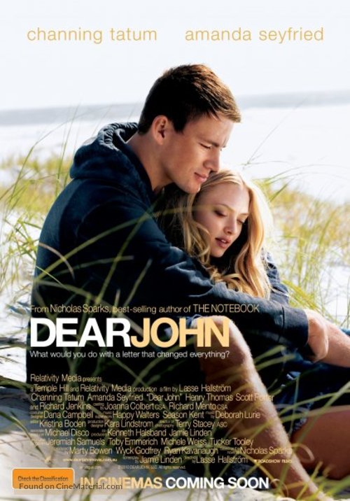 Dear John - Australian Movie Poster