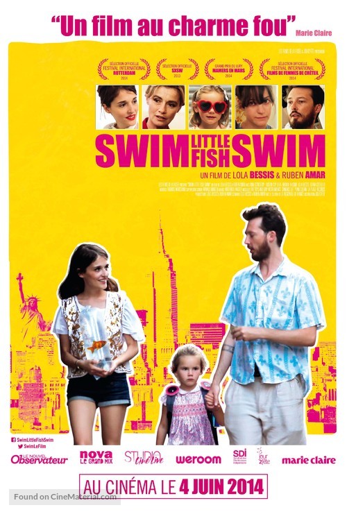 Swim Little Fish Swim - French Movie Poster