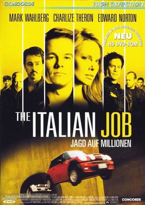 The Italian Job - German Movie Poster