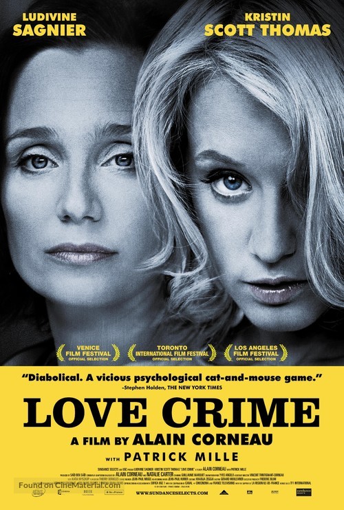 Crime d&#039;amour - Movie Poster
