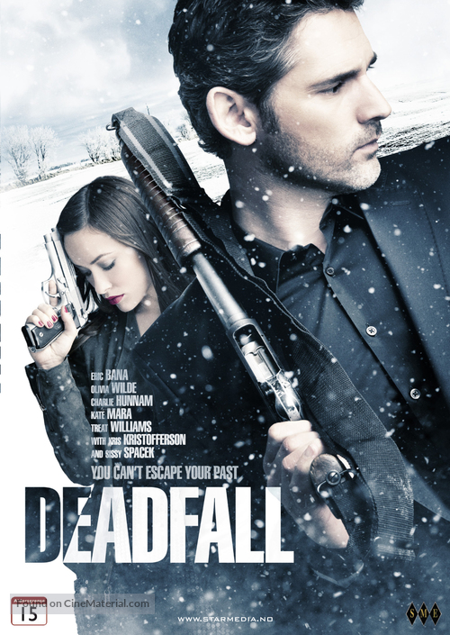 Deadfall - Norwegian DVD movie cover