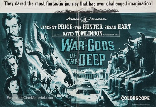 War-Gods of the Deep - Movie Poster