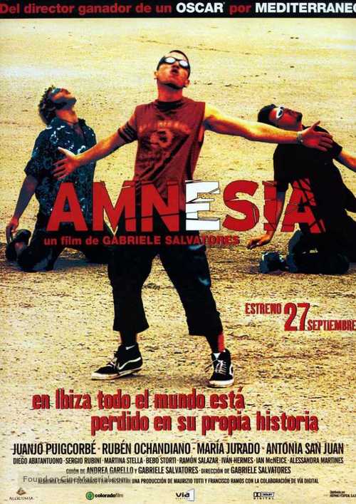 Amn&egrave;sia - Spanish Movie Poster