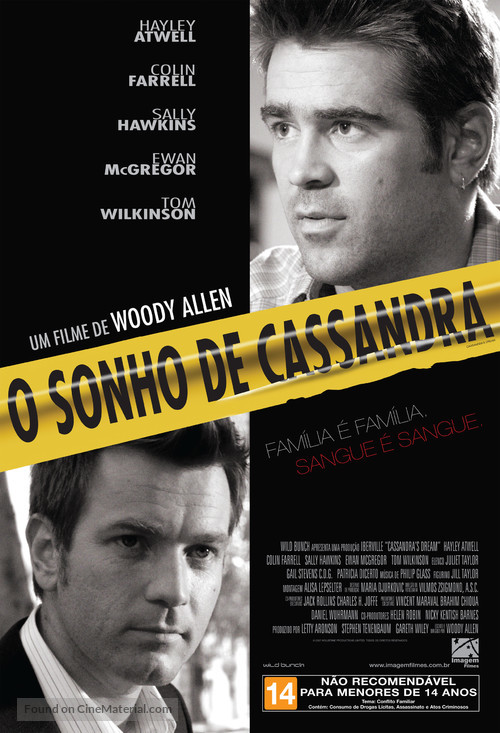 Cassandra&#039;s Dream - Brazilian Movie Poster