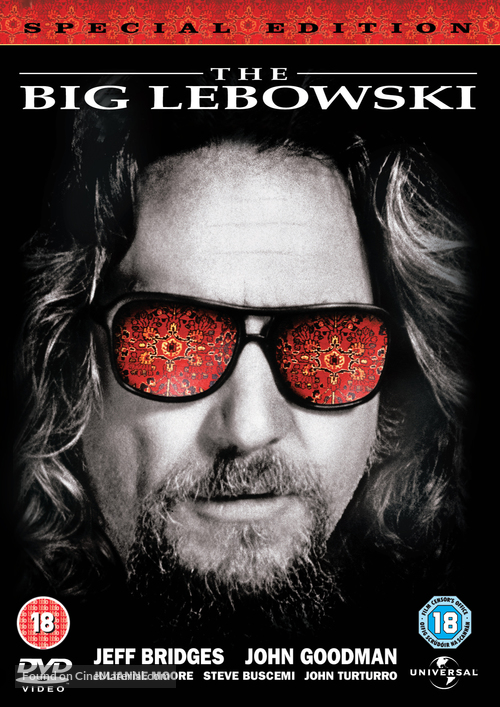 The Big Lebowski - British DVD movie cover