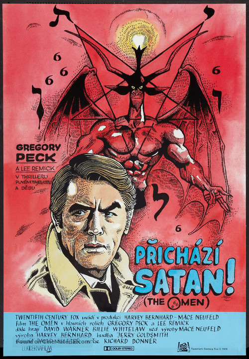 The Omen - Czech Movie Poster