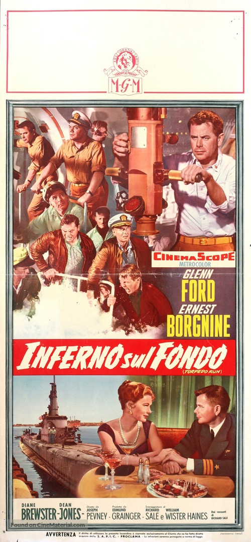 Torpedo Run - Italian Movie Poster