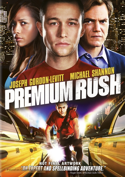 Premium Rush - Swedish DVD movie cover