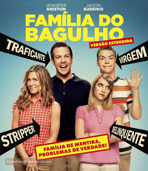 We&#039;re the Millers - Brazilian Movie Cover