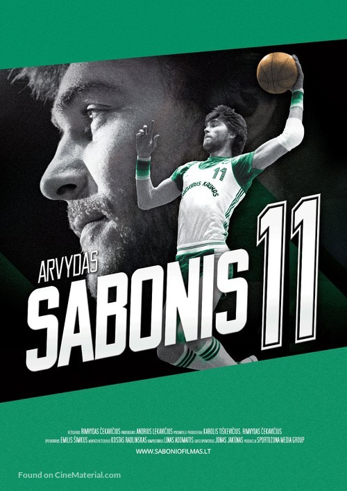 Arvydas Sabonis 11 - Lithuanian Movie Poster