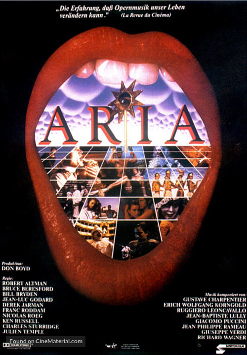 Aria - German Movie Poster