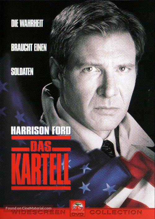 Clear and Present Danger - German DVD movie cover