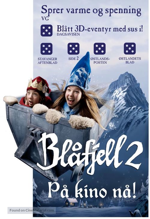 Bl&aring;fjell 2 - Jakten p&aring; det magiske horn - Norwegian Movie Poster