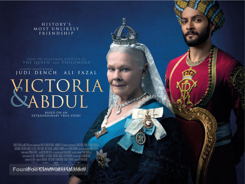 Victoria and Abdul - British Movie Poster