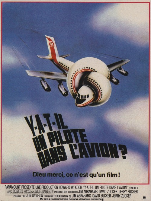 Airplane! - French Movie Poster