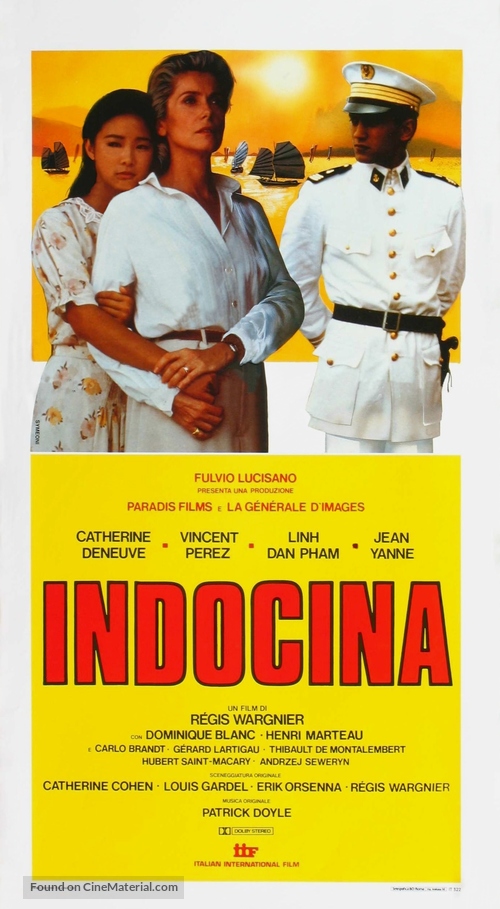 Indochine - Italian Movie Poster