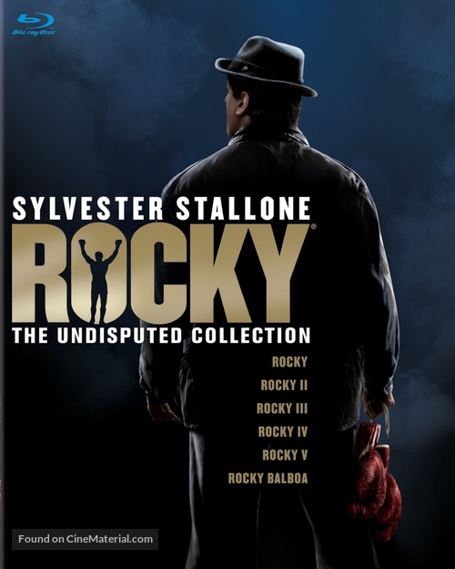 Rocky II - Blu-Ray movie cover